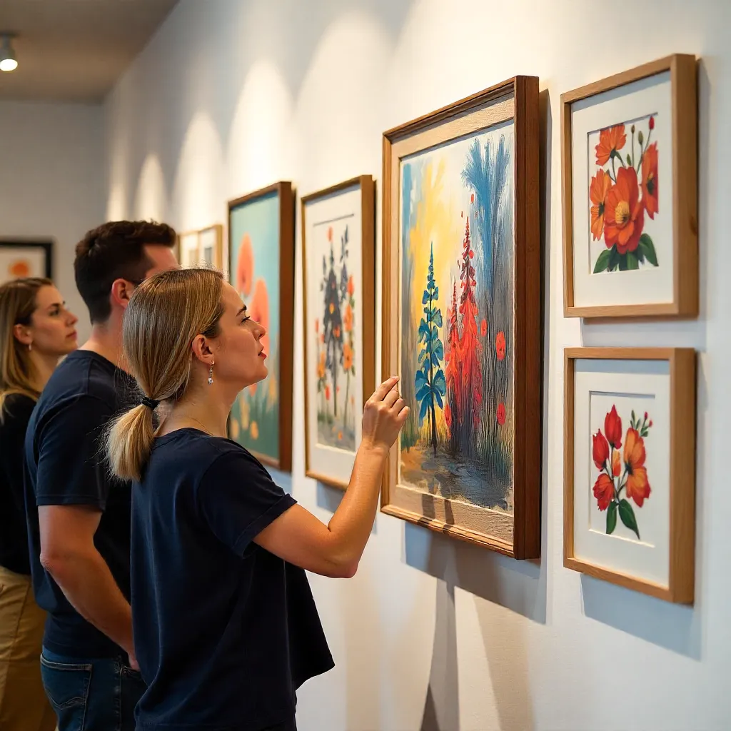 Artistic community working together